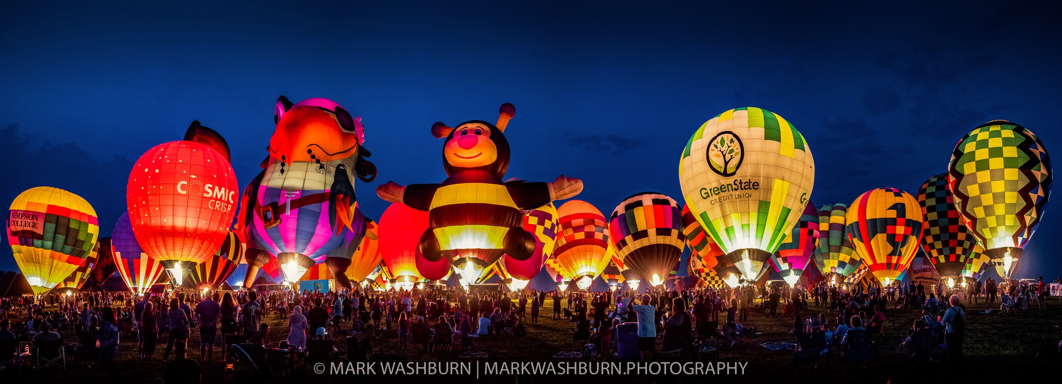 Night glow balloons 21 2